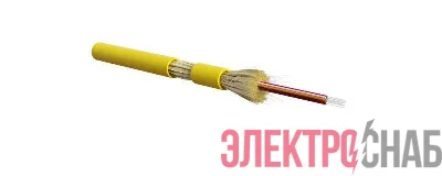 Кабель волоконно-оптический 9/125 SMF-28 Ultra одномод. 8 волокон плотн. tight buffer для внутр. прокл. LSZH FO-DT-IN-9S-8-LSZH-YL желт. Hyperline 388419