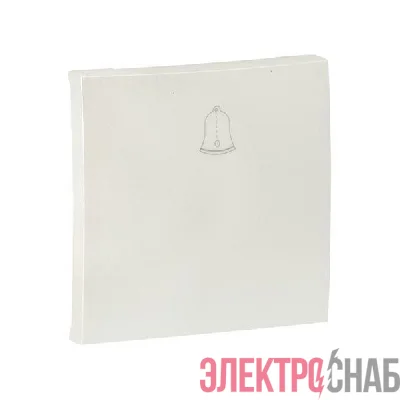 Панель лицевая Валенсия для кнопки звонка 10А жемчуж. PROxima EKF ESV10-L-026-50
