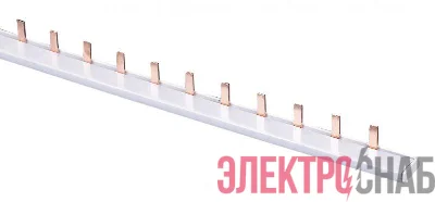 Шина соединительная типа PIN (штырь) 1п до 63А ШС-101 (дл.1м) DEKraft 32030DEK