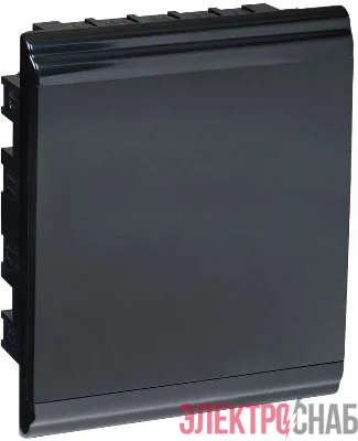 Корпус модульный пластиковый ЩРВ-П-24 IP41 встраив. PRIME черн. IEK MKP13-V-01-24-41-K02