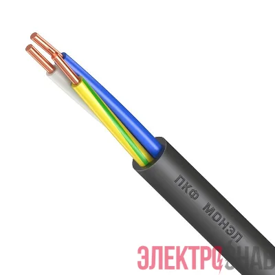 Кабель ВВГнг(А)-LS 3х2.5 (бухта 100м) (м) Монэл 020008302