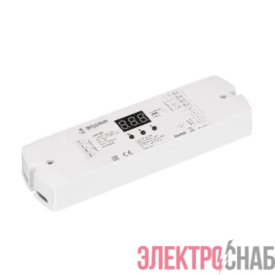 Диммер SMART-DALI-204-72-SH-DT6/DT8-SUF (12-48В 4х150-500мА) IP20 пластик INTELLIGENT ARLIGHT 038543