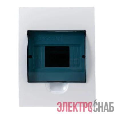 Бокс пластиковый ЩРВ-П-6 IP41 бел. Rexant 11-0206