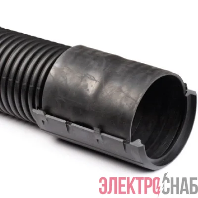 Муфта разъем. с фикс. для двустен. дренажн. труб d110 DKC 017110
