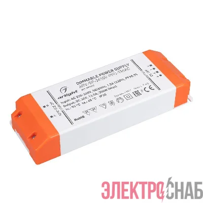 Блок питания ARV-SP-24300-PFC-TRIAC (24В 12.5А 300Вт) IP20 пластик Arlight 047035