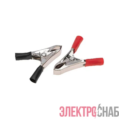 Зажим "крокодил" 10А 50мм (пакет Боб) (уп.2шт) Rexant 16-0012-9