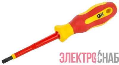 Отвертка диэлектрическая PZ/SL2х100 Т2 ARMA2L 5 IEK A2L5-SC30-T2-ZS-20-100