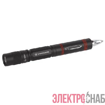 Фонарь универсальный Армия России Кастет MB-603 1.5Вт алюм. 1хAA (не в компл.) блист. Эра Б0030196