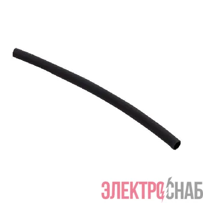 Набор трубок термоусадочных ТУТк клеевые 3/1 нг черн. по 100мм (уп.20шт) PROxima EKF tut-k-n-3