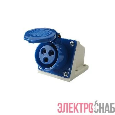 Розетка стационарная ОП PPC 113 16А 3п 2Р+РЕ 220В IP44 Pro JazzWay 5072633