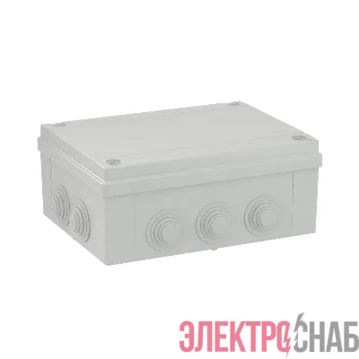Коробка распределительная ОП 300х220х120мм IP55 10 каб. ввод DKC 54300