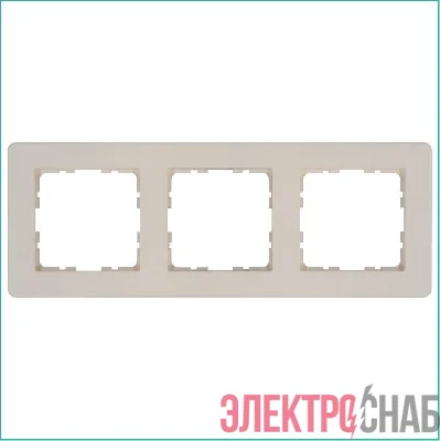 Рамка 3-м G-Flex тауп Jasmart G1103T