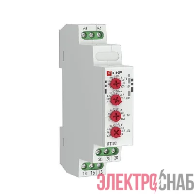 Реле времени RT-2C 2 регулир. порога времени 2 исп. конт. EKF rt-2c