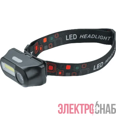 Фонарь налобный 93 890 NPT-H32-ACCU 1COB 5Вт+1CREE 3Вт li-ion 1.2А.ч NAVIGATOR 93890