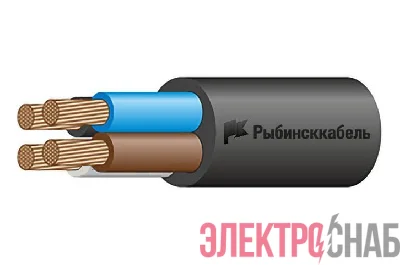 Кабель КГ-ХЛ 4х1.5 (N) 380/660-3 (м) Рыбинсккабель 720558