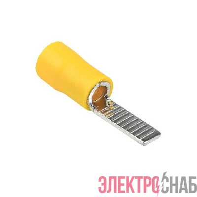 Наконечник штыревой плоский НШПИ 2.5-6.0 (уп.5шт) EKF nshpi-2.5-6.0r