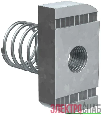 Гайка канальная с пружиной М10х40 (уп.50шт) IEK CMZ11-GK-10