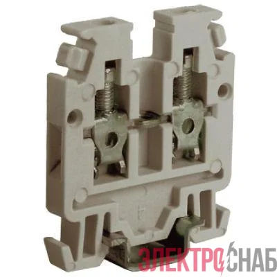 Зажим проходной RN.1/2.5GR 1.5кв.мм сер. DKC ZRN300GR