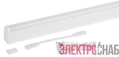 Светильник светодиодный LLED-01-12W-6500-W 12Вт 6500K L872мм линейный с выключателем Эра Б0019780
