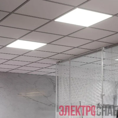 Светильник светодиодный MiR 30Вт 6500К IP40 3700лм 595х595х50мм ДВО офисный рассеив. призма GAUSS G1-A0-00070-01G03-2003565
