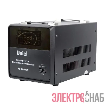 Стабилизатор напряжения RS-1 8000X 8000В.А 1ф релейный напольн. TM Uniel UL-00012859