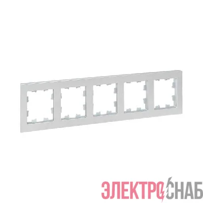 Рамка 5-м Эпика пластик алюм. EKF UP1-FPA-05