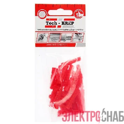 Дюбель распорный (тип Т) трехсегментный 6х30 (уп.30шт) Tech-KREP 112953