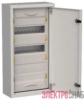 Корпус ЩРн-36 (1х36) TITAN 5 585х310х140 IP31 метал. сер. IEK TI5-50-N-036-31-7035