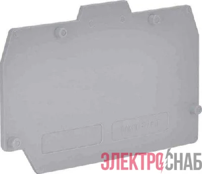 Изолятор торцевой HMT.6PTGR 6кв.мм сер. DKC ZHM321GR