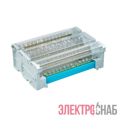 Блок распределительный 4p 11х6мм на DIN-рейку DKC BD125154