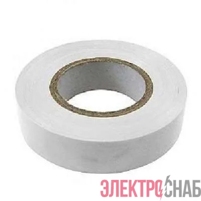 Изолента ПВХ 19мм (рул.25м) бел. REXANT 09-2201