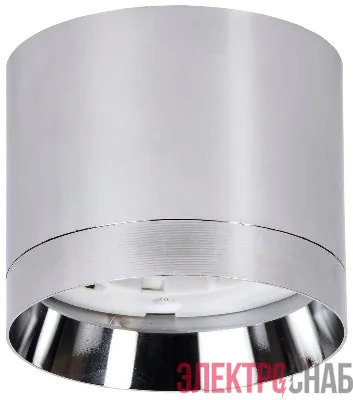Светильник 4015 накладной потолочный под лампу GX53 хром IEK LT-UPB0-4015-GX53-1-K23