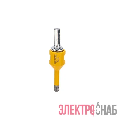 Коронка алмазная профессиональная по керамограниту и железобетону М14 вакуумное спекание 8мм для УШМ Kranz KR-92-1002