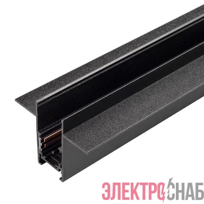 Трек встраиваемый MAG-ORIENT-TRACK-2653-FDW-1000 (BK FLAT) IP20 металл Arlight 041436