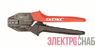 Клещи для обжима изолированных наконечников 0.25-6кв.мм DKC 2ART60
