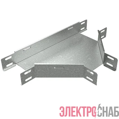 Отвод для лотка Т-образ. 50х50 сталь 0.8мм TD50-50 КМ LO0132