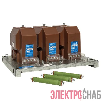 Группа трансформаторов напряжения 3ф НИОЛ-СТ-6-2М1-100/V3/100/3-0.5/3Р-30ВА/100ВА У2 EKF 3NIOLST-11222-30/100ВА