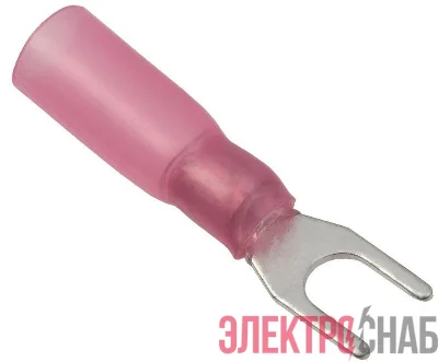 Наконечник НВИ-т 1.25-4 вилка 0.5-1.5мм (уп.100шт) IEK UNL12-D15-4-4