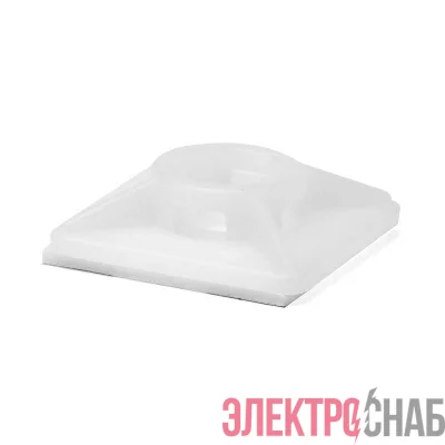 База монтажная самоклеящаяся 28х28 бел. (уп.100шт) DKC 25473SR