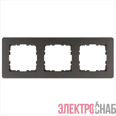 Рамка 3-м G-Flex мокко Jasmart G1103Z