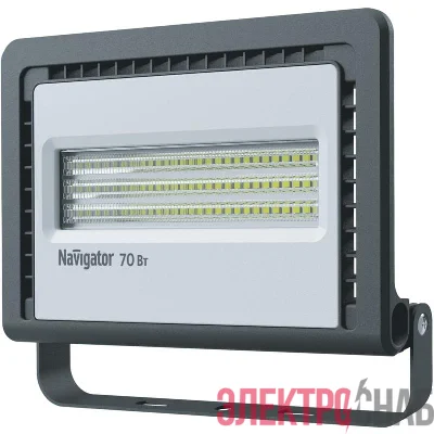 Прожектор светодиодный 14 147 NFL-01-70-4K-LED 70Вт 4000К IP65 5950лм черн. Navigator 14147