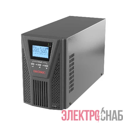 Источник бесперебойного питания Онлайн для Small Tower 1000ВА/900Вт клеммы EPO USB RS-232 RJ45 3x7А.ч DKC SMALLT1A10H