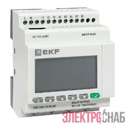 Реле программируемое PRO-Relay PRL100-12-R-AC EKF PRL100-12-R-AC