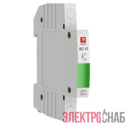 Лампа сигнальная ЛС-47 зел. PROxima EKF mdla-47-g-pro