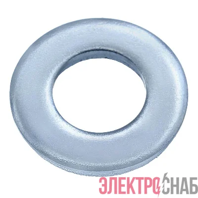 Шайба плоская М20 (d21) DIN 125 цинк (европодвес) (уп.3шт) СТРОЙМЕТИЗ 30601113