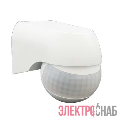 Датчик движения PMS-IR 010 800Вт 180град. 12м IP44 WH JazzWay 5012936