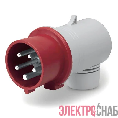 Вилка эл. каб. 32А 3P+E+N 400В IP44 DKC DIS2213237