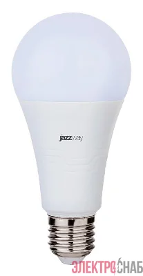 Лампа светодиодная PLED-SP 25Вт A65 5000К холод. бел. E27 230В/50Гц JazzWay 5018082A