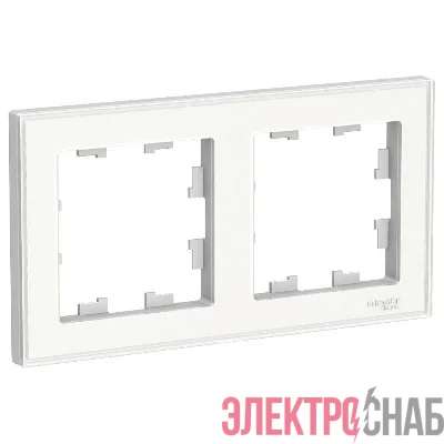 Рамка 2-м AtlasDesign Art бел. SE ATN200102