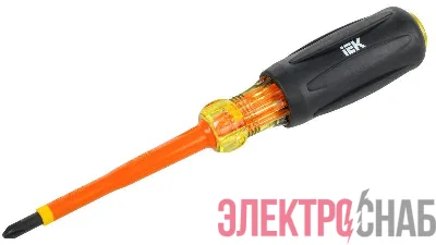 Отвертка диэлектрическая PH2х100 Т3 ARMA2L 5 IEK A2L5-SC30-T3-PH-20-100